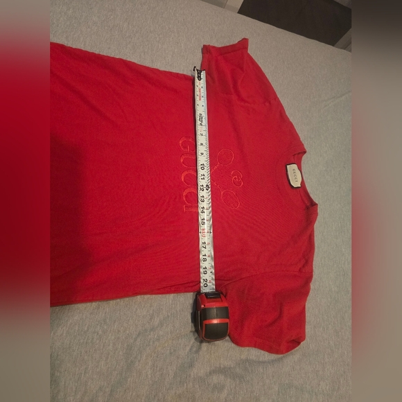 GUCCI Tennis Logo Short Sleeve T-Shirt Size Medium - Picture 4 of 16